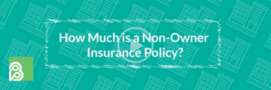 How Much does MA Named Non-owner Insurance Cost?