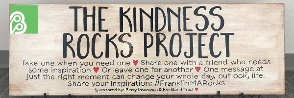 Berry Insurance Helps Spread Kindness – One Rock at a Time